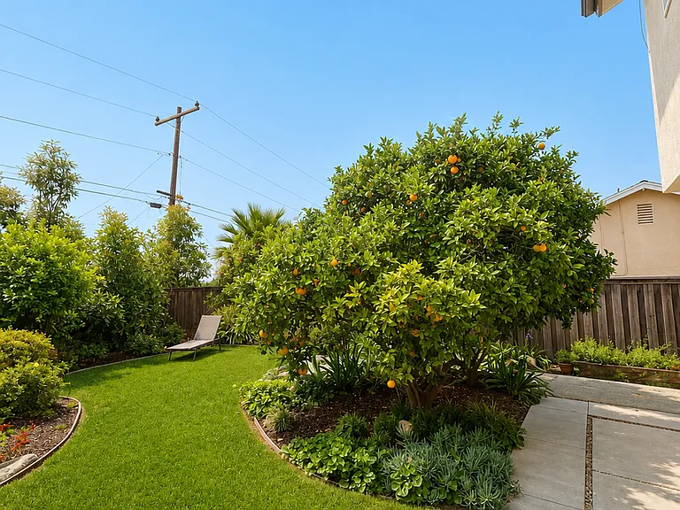 Boastful orange, avocado, and lime trees