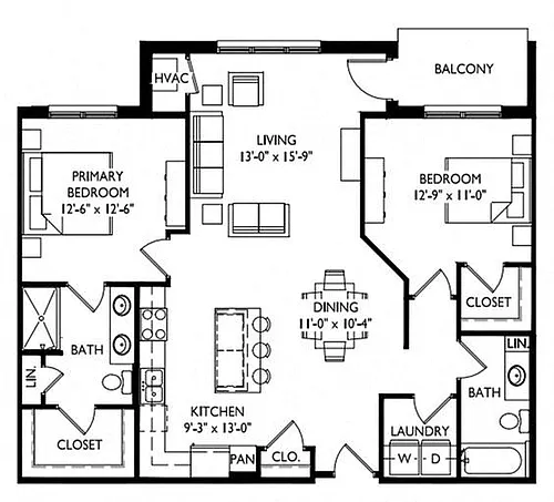 Floor plan C2