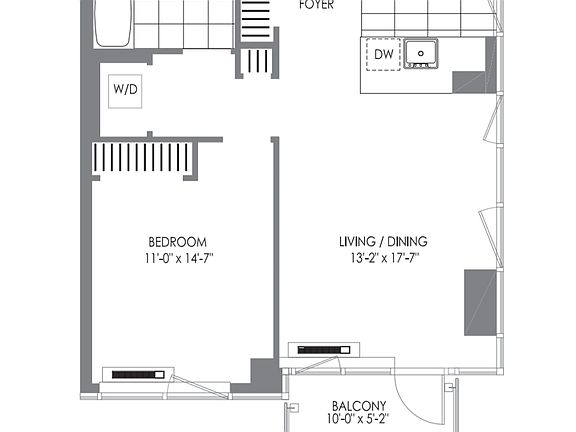2nd image of 43-25 Hunter St #1802