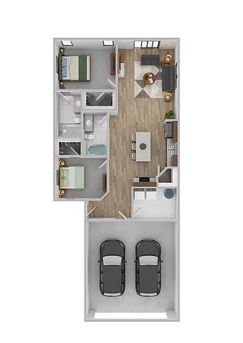 Floor plan 209 E Countryside