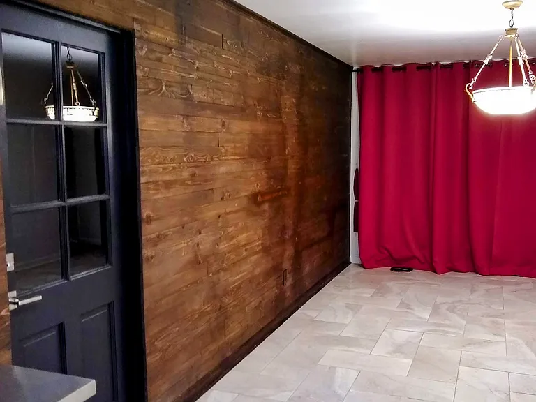 Dining. Entrance from the garage.