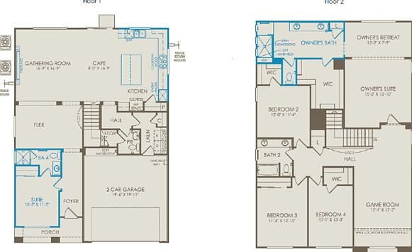Egan Homesite 09601 - Floorplan