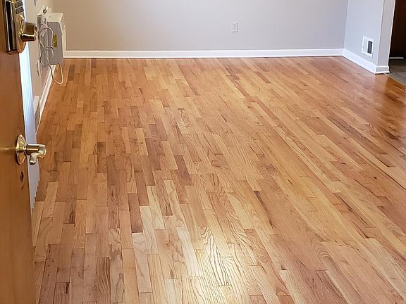 All units have refinished hardwood floors, although floor colors may be different from apartment to apartment.