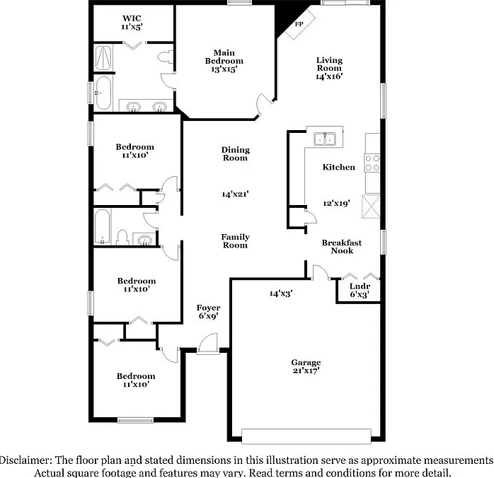 4 bed, 2.0 bath, 1774 sqft, $2,165 — Photo 2