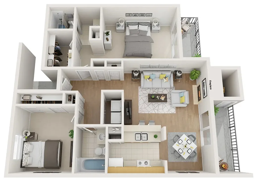 Floor plan B2