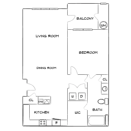 Floor plan Design 1F