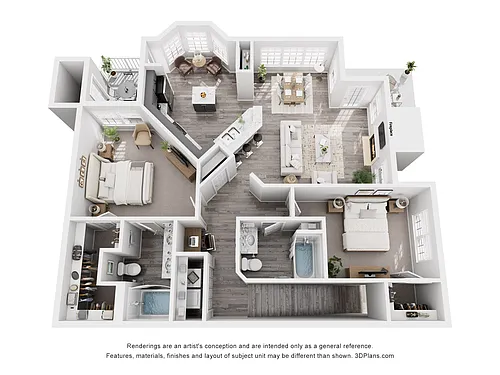 Floor plan B3