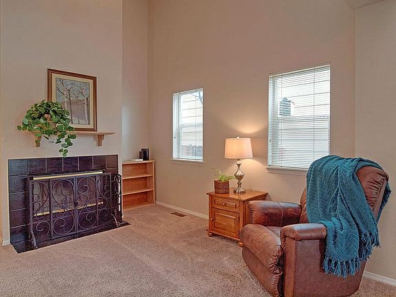 Living Room and Fireplace