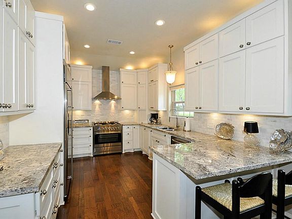 Kitchen with stainless appliances
