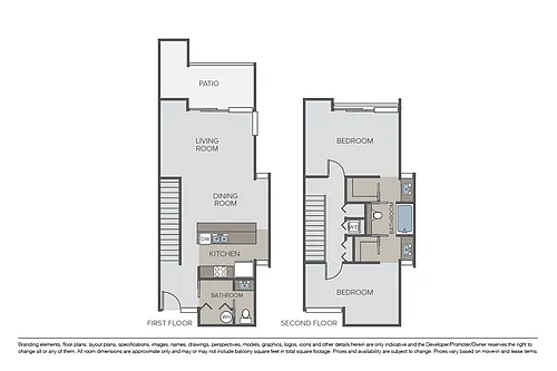 Floor plan Plan 2A Townhome