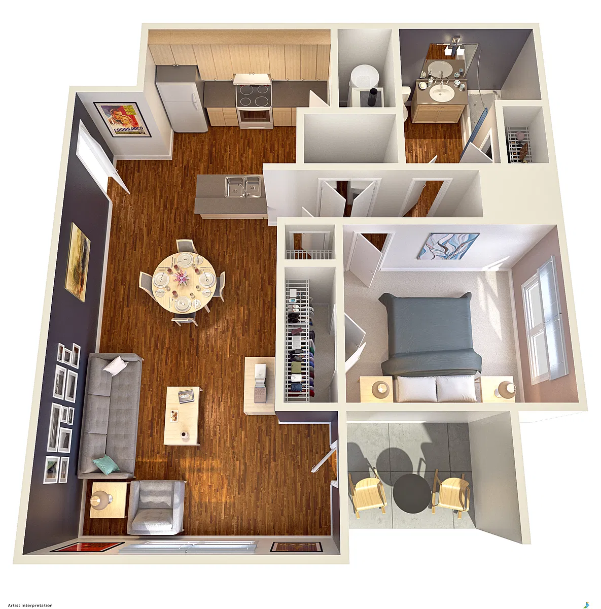 Floor plan A1
