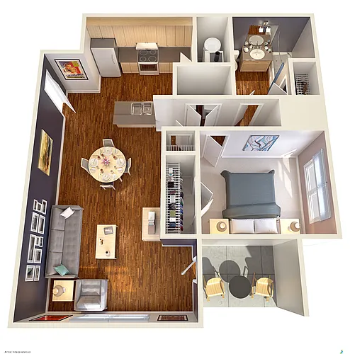 Floor plan A1