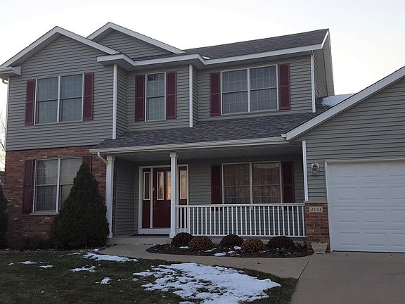 Front of house with porch