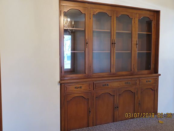 Built in China hutch