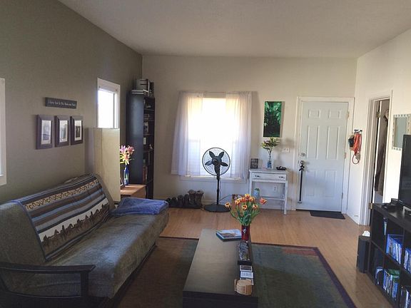 Living area setup from a past tenant
