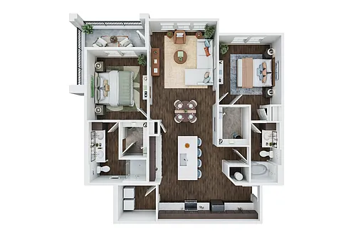 Floor plan The Nola
