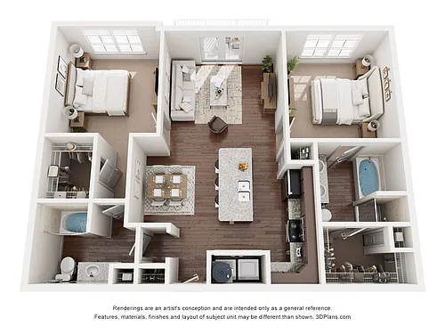 Floor plan B2
