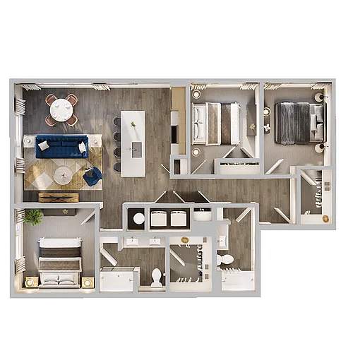 Floor plan C2/C2A