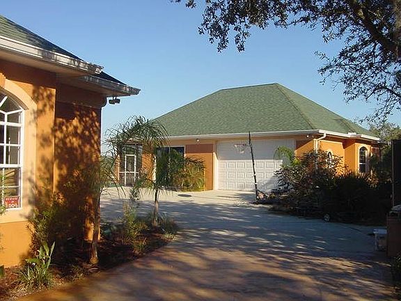 Detached two car garage