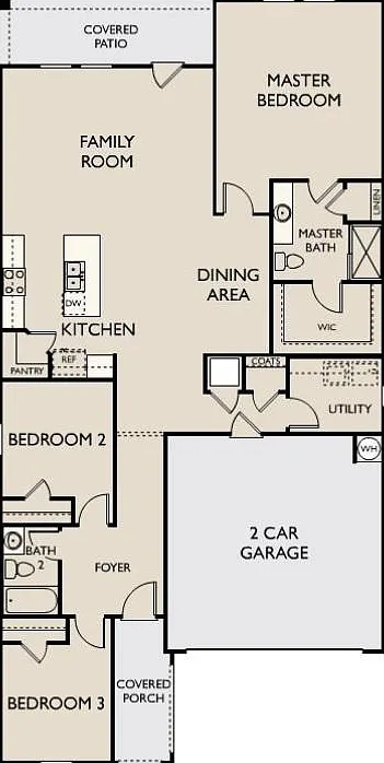 3 bed, 1662 sqft, $1,900 — Photo 3