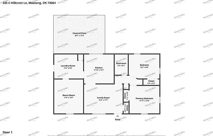 3 bed, 1.0 bath, 1050 sqft, $1,295 — Photo 2