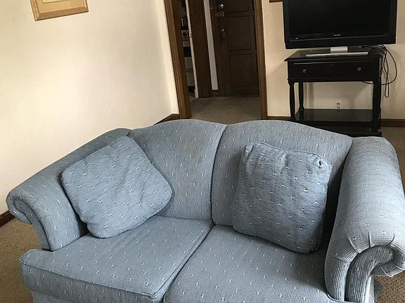 Sitting area with Smart TV