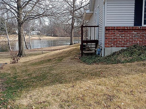 Lake view fromFront of house