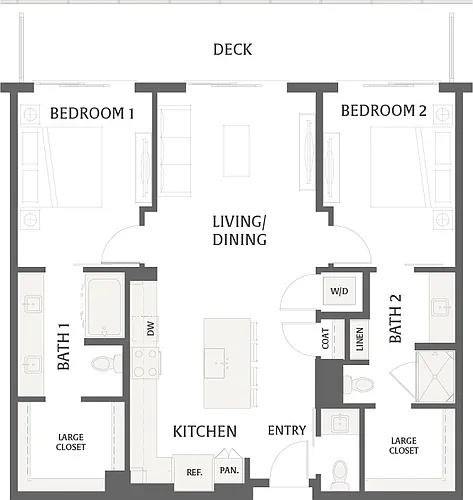 Floor plan Serenity