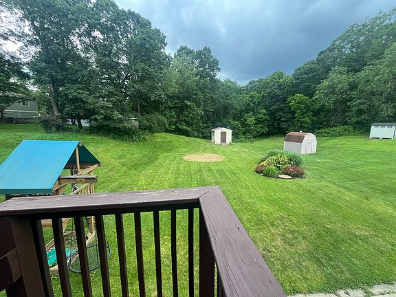 Enjoy the .75 landscaped yard!