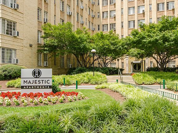 Take a walk around the beautifully landscaped entrance