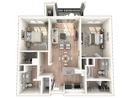Floor plan B1 1070