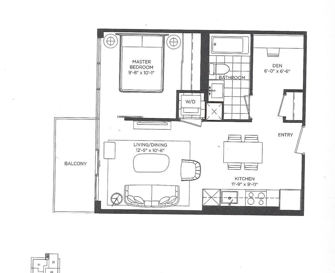 2 bed, $2,050 — Photo 1