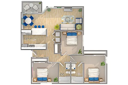 Floor plan C1