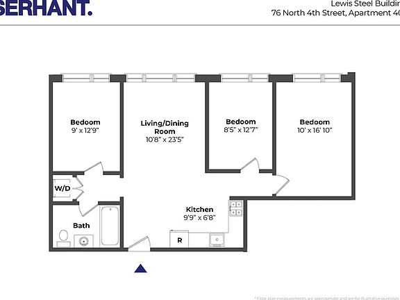 2nd image of 76 N 4th St APT 405
