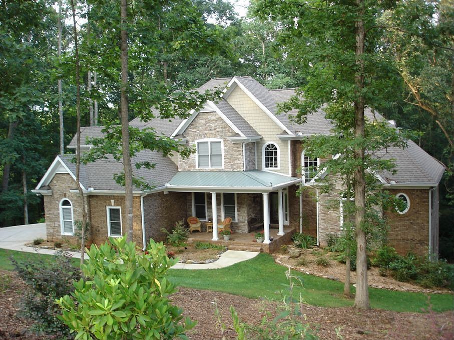 private wooded lot