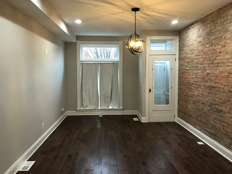 Living room unfurnished