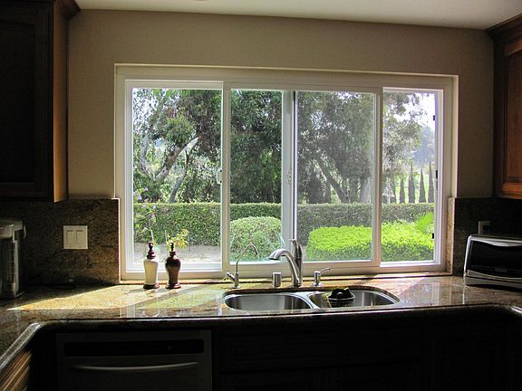 Kitchen with Golf Course View
