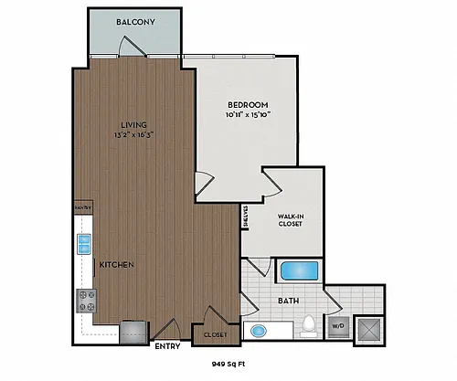 Floor plan 11F6