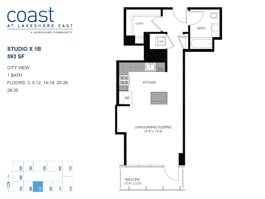 Floor plan Sx1B