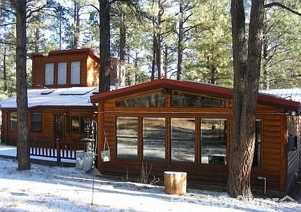 Rear of Home in Winter