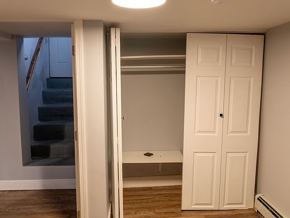 Bedroom closet and personal house entrance/exit