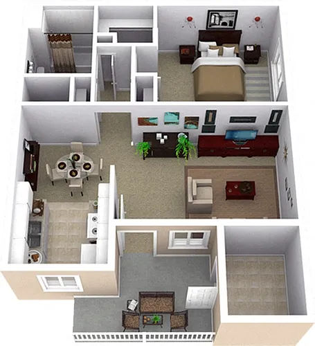 Floor plan Brazos Classic