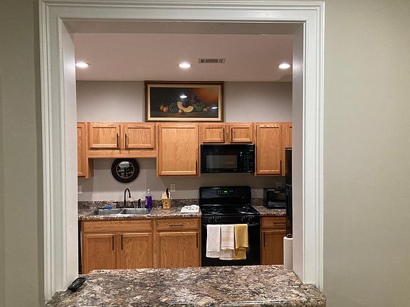 Terrace level kitchen.