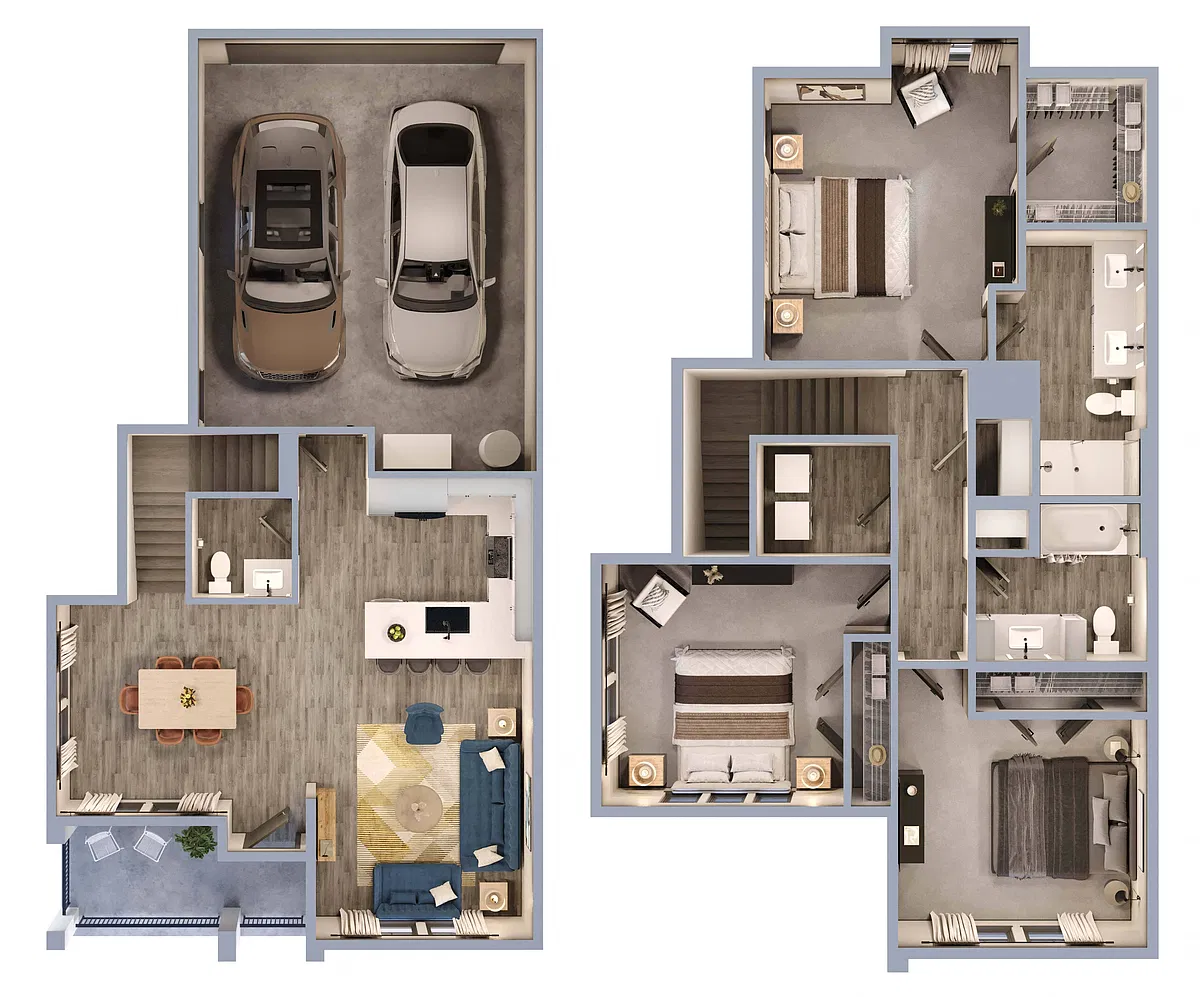 Floor plan TH1