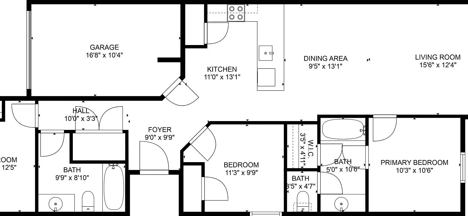 3 bed, 1250 sqft, $1,400 — Photo 3