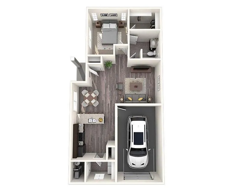 Floor plan 1X1