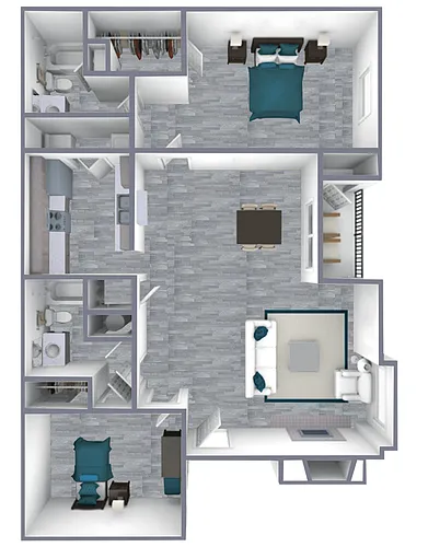 Floor plan B2 Classic