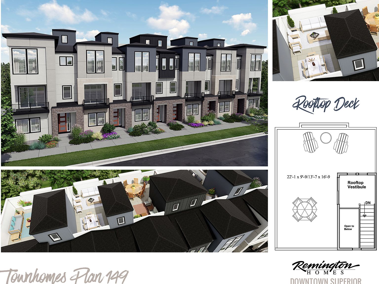 The 149 Plan, Remington Homes at Downtown Superior, Louisville, CO