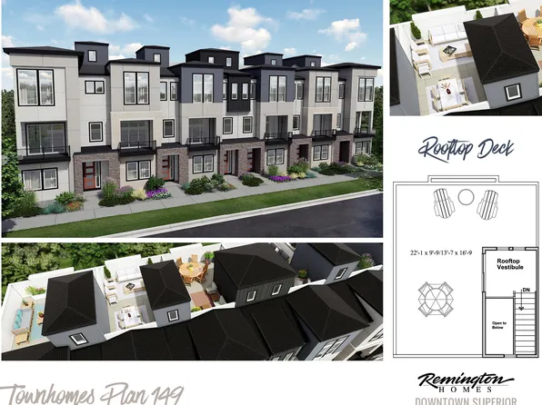 The 149 Plan, Remington Homes at Downtown Superior