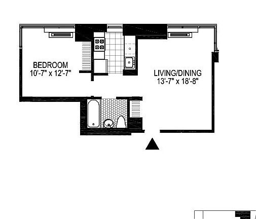 2nd image of 2 Gold St APT 18A